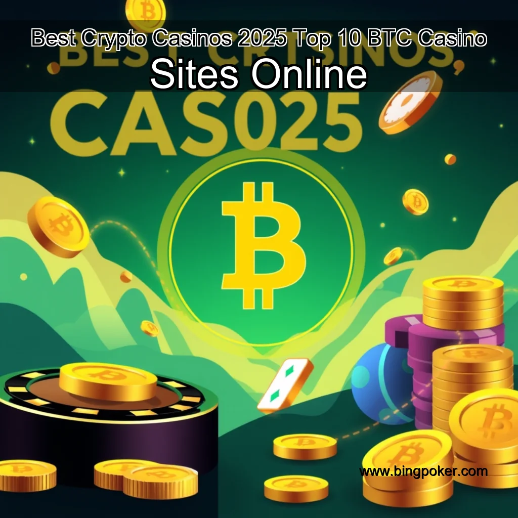 You are currently viewing Best Crypto Casinos 2025  Top 10 BTC Casino Sites Online