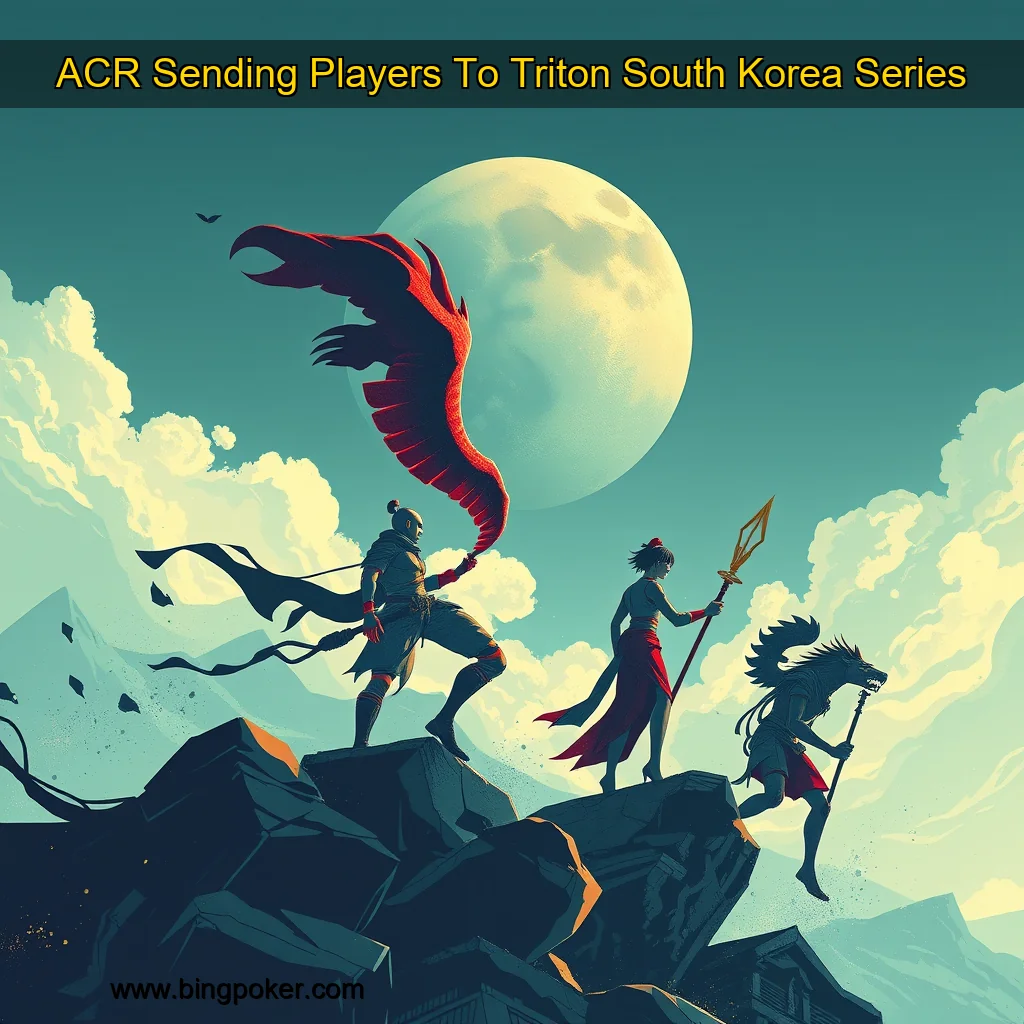 You are currently viewing ACR Sending Players To Triton South Korea Series