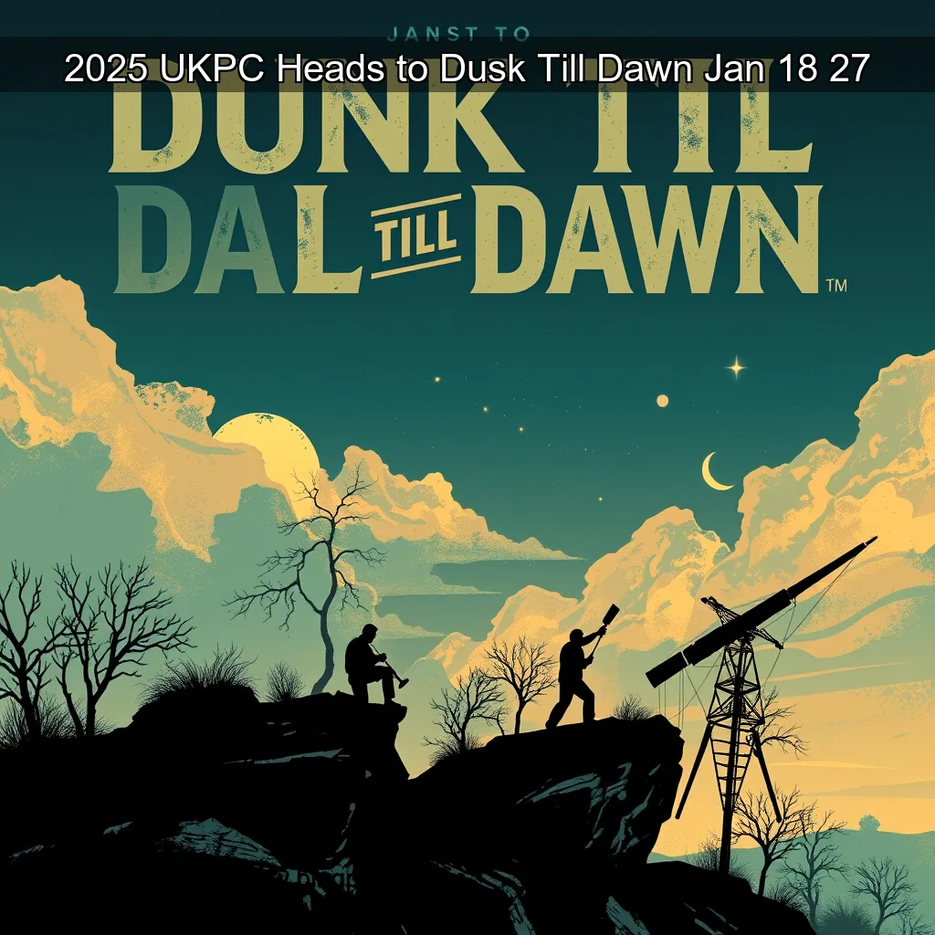 You are currently viewing 2025 UKPC Heads to Dusk Till Dawn  Jan  18  27