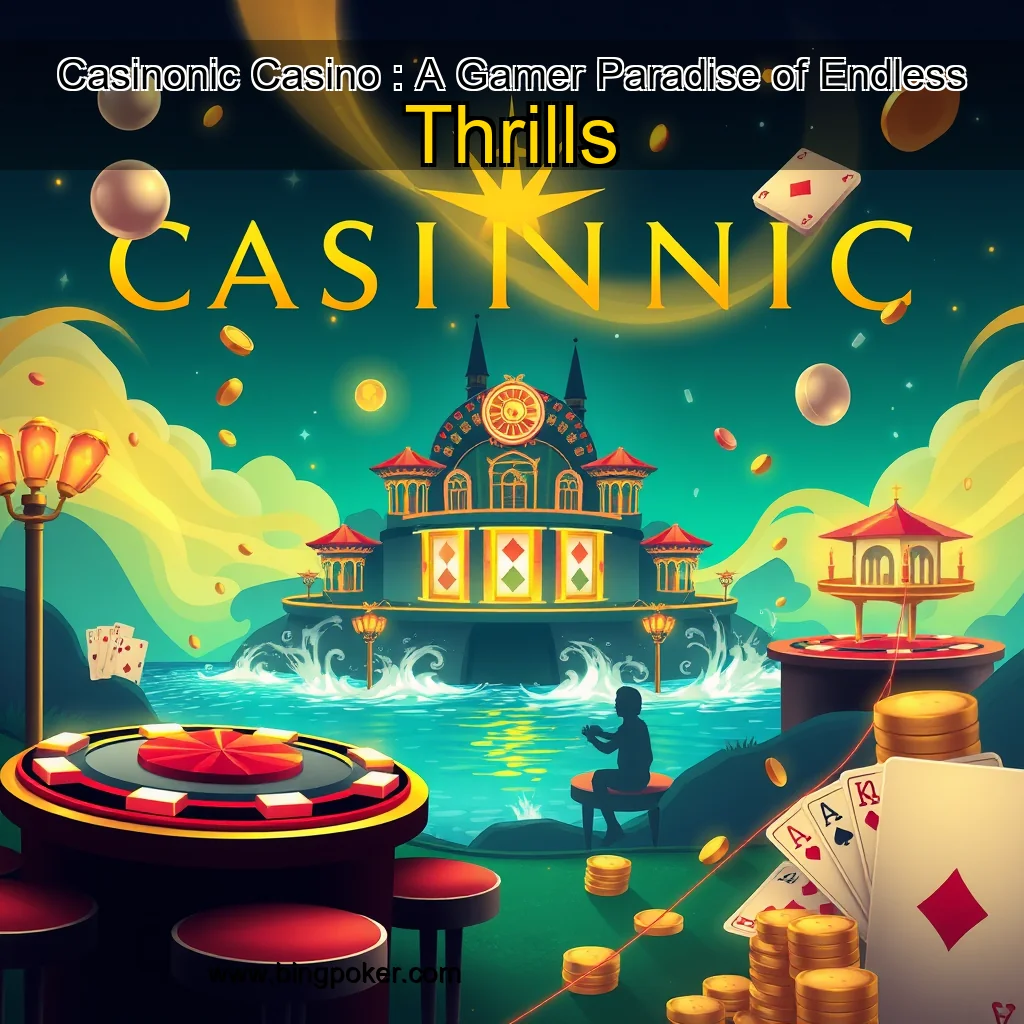 You are currently viewing Casinonic Casino : A Gamer Paradise of Endless Thrills