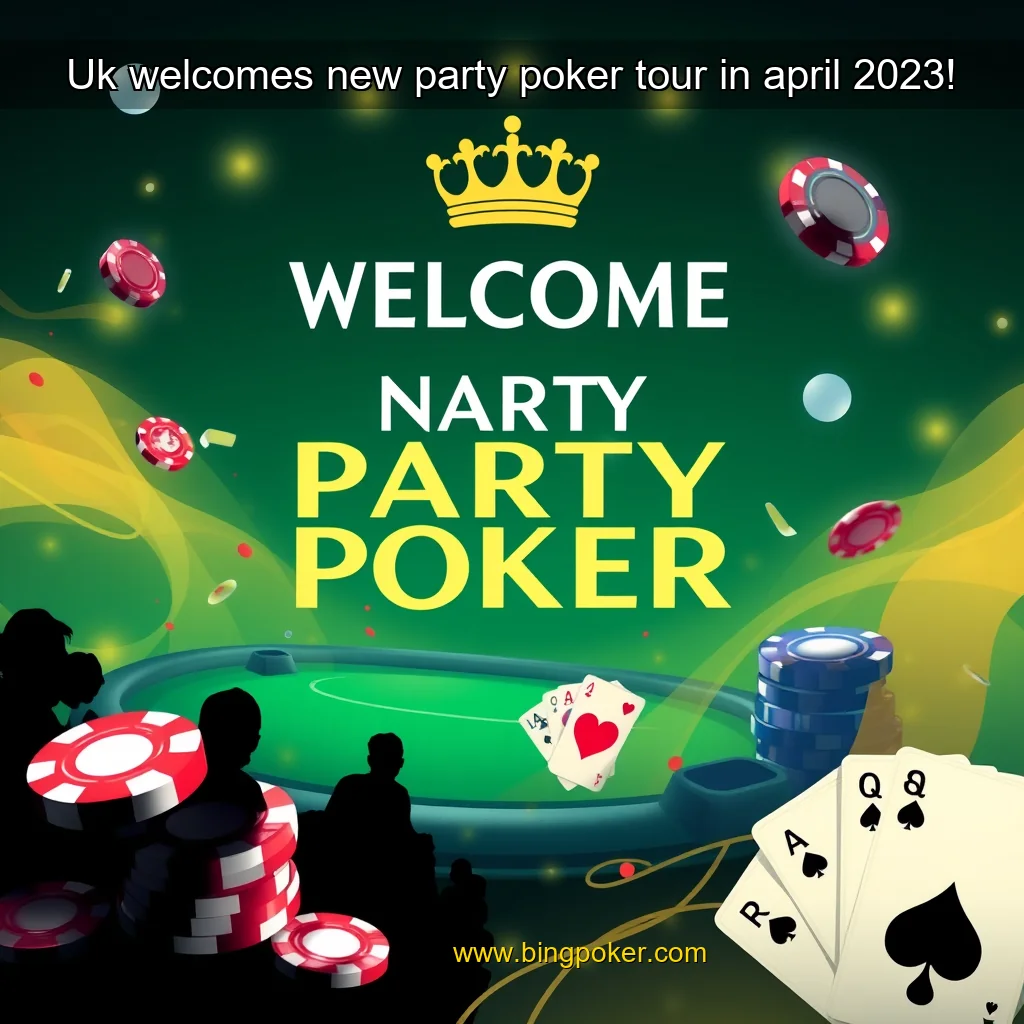 You are currently viewing Uk welcomes new party poker tour in april 2023!