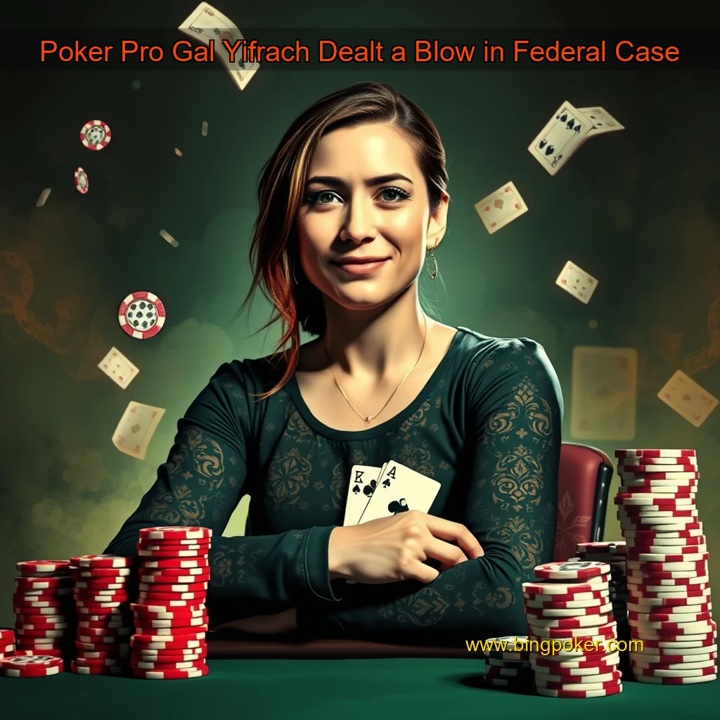 You are currently viewing Poker Pro Gal Yifrach Dealt a Blow in Federal Case