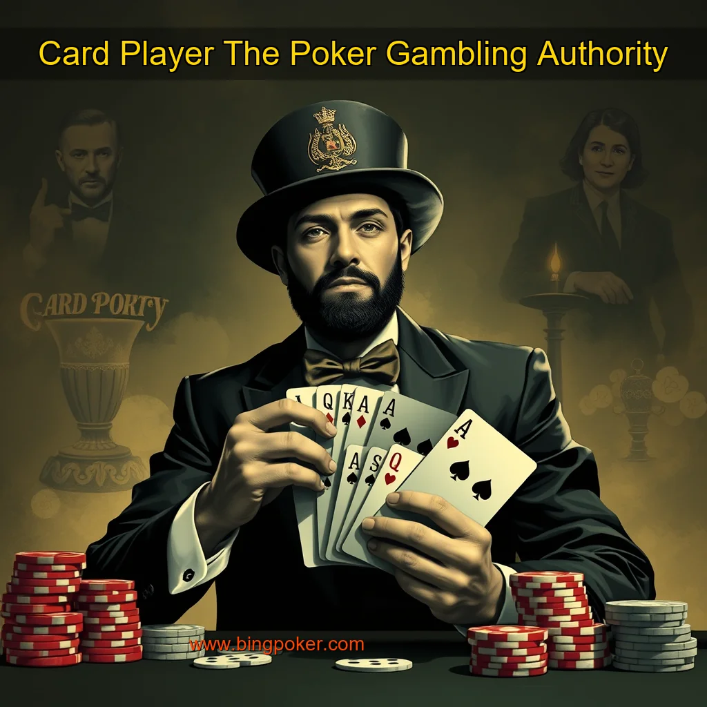 You are currently viewing Card Player  The Poker  Gambling Authority