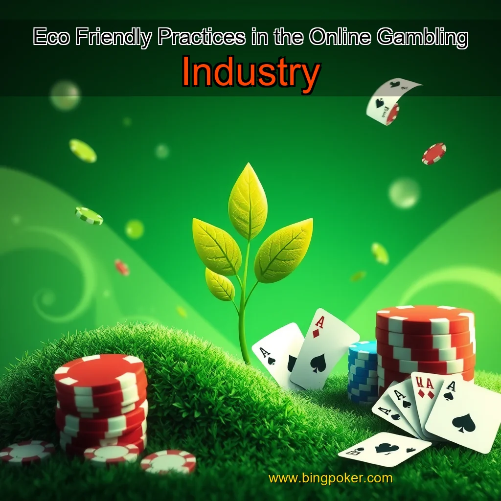 You are currently viewing Eco  Friendly Practices in the Online Gambling Industry