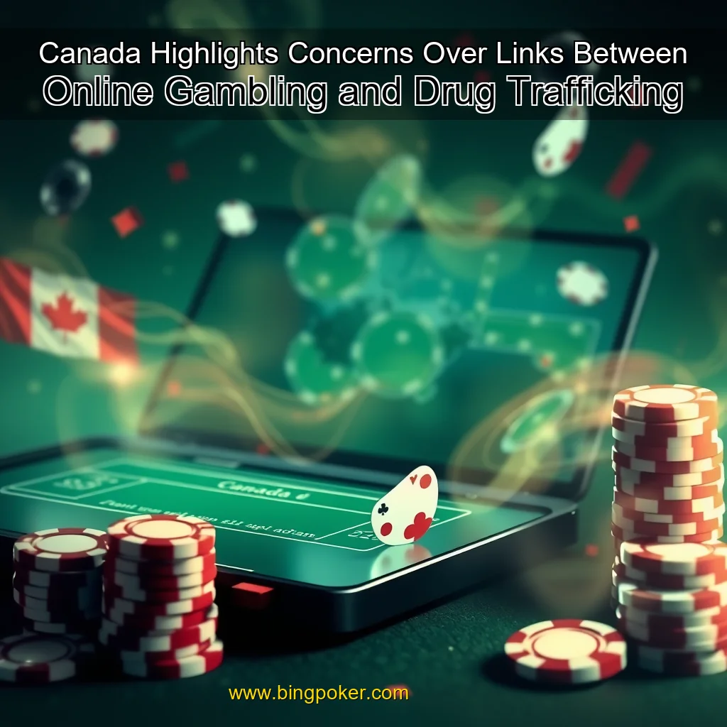 You are currently viewing Canada Highlights Concerns Over Links Between Online Gambling and Drug Trafficking