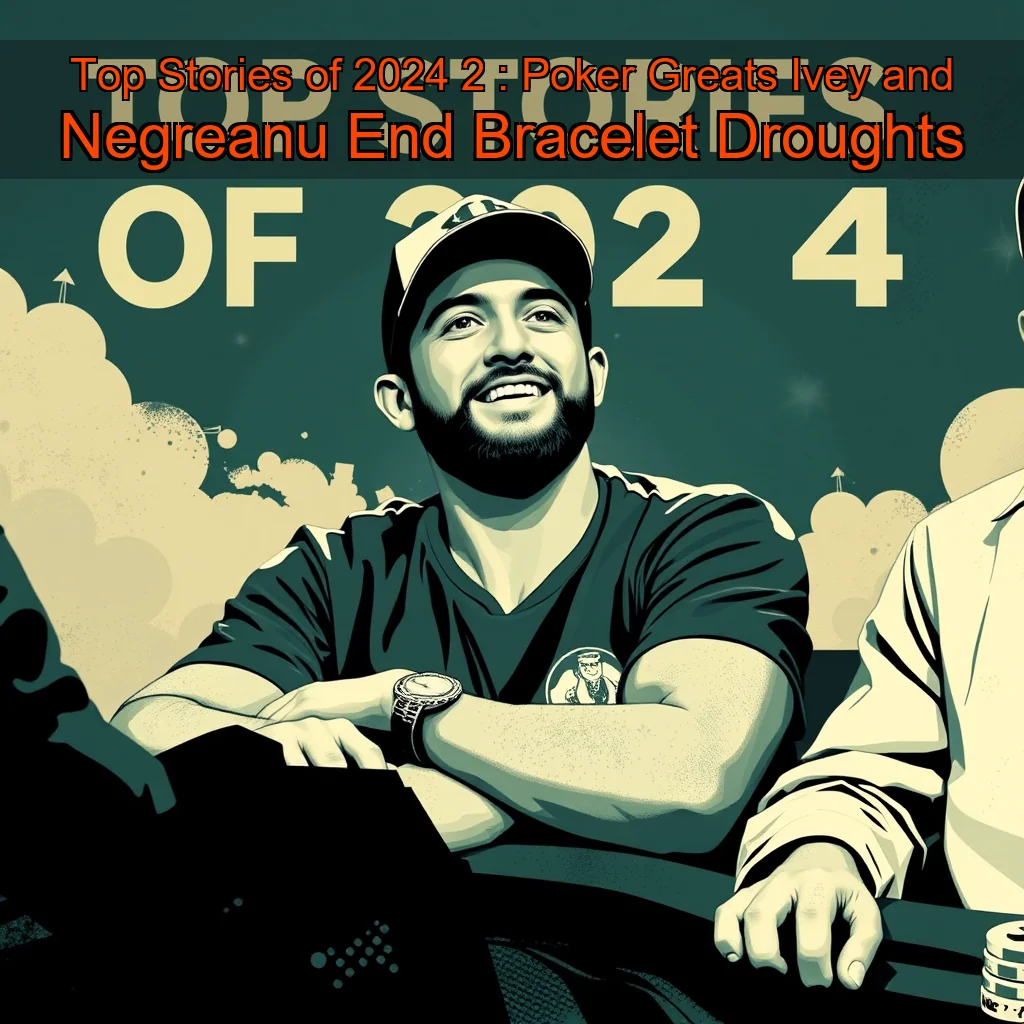 You are currently viewing Top Stories of 2024   2 : Poker Greats Ivey and Negreanu End Bracelet Droughts