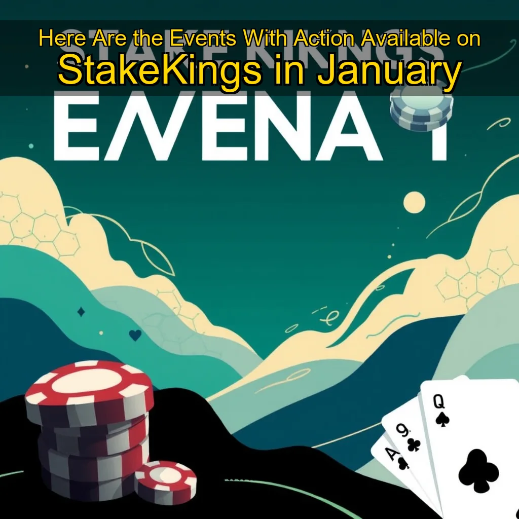 You are currently viewing Here Are the Events With Action Available on StakeKings in January