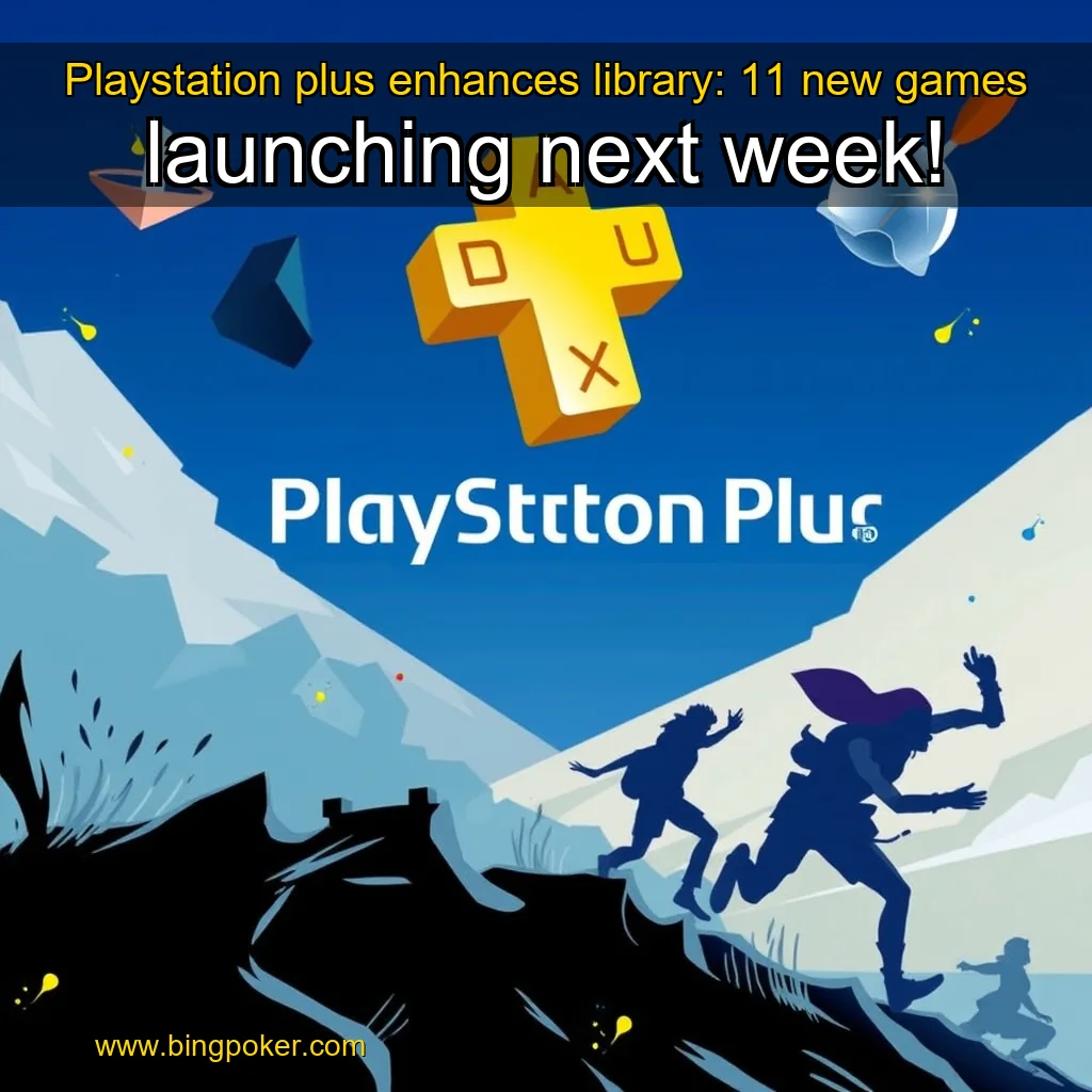 You are currently viewing Playstation plus enhances library: 11 new games launching next week!
