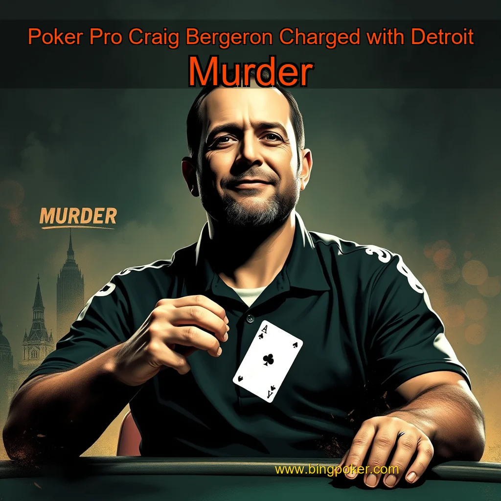 You are currently viewing Poker Pro Craig Bergeron Charged with Detroit Murder