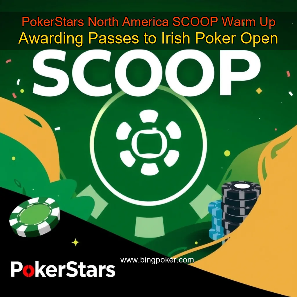 You are currently viewing PokerStars North America SCOOP Warm  Up Awarding Passes to Irish Poker Open