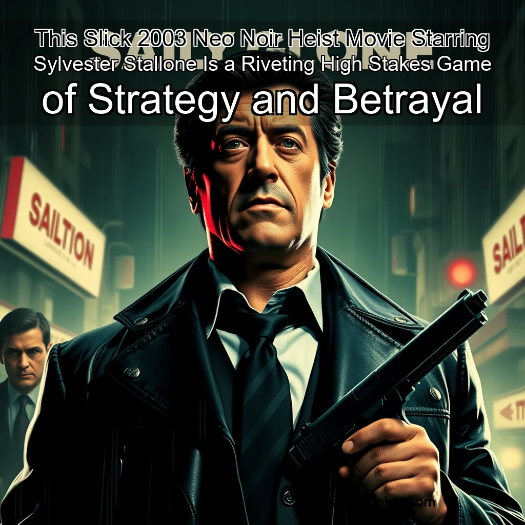 Read more about the article This Slick 2003 Neo  Noir Heist Movie Starring Sylvester Stallone Is a Riveting  High  Stakes Game of Strategy and Betrayal