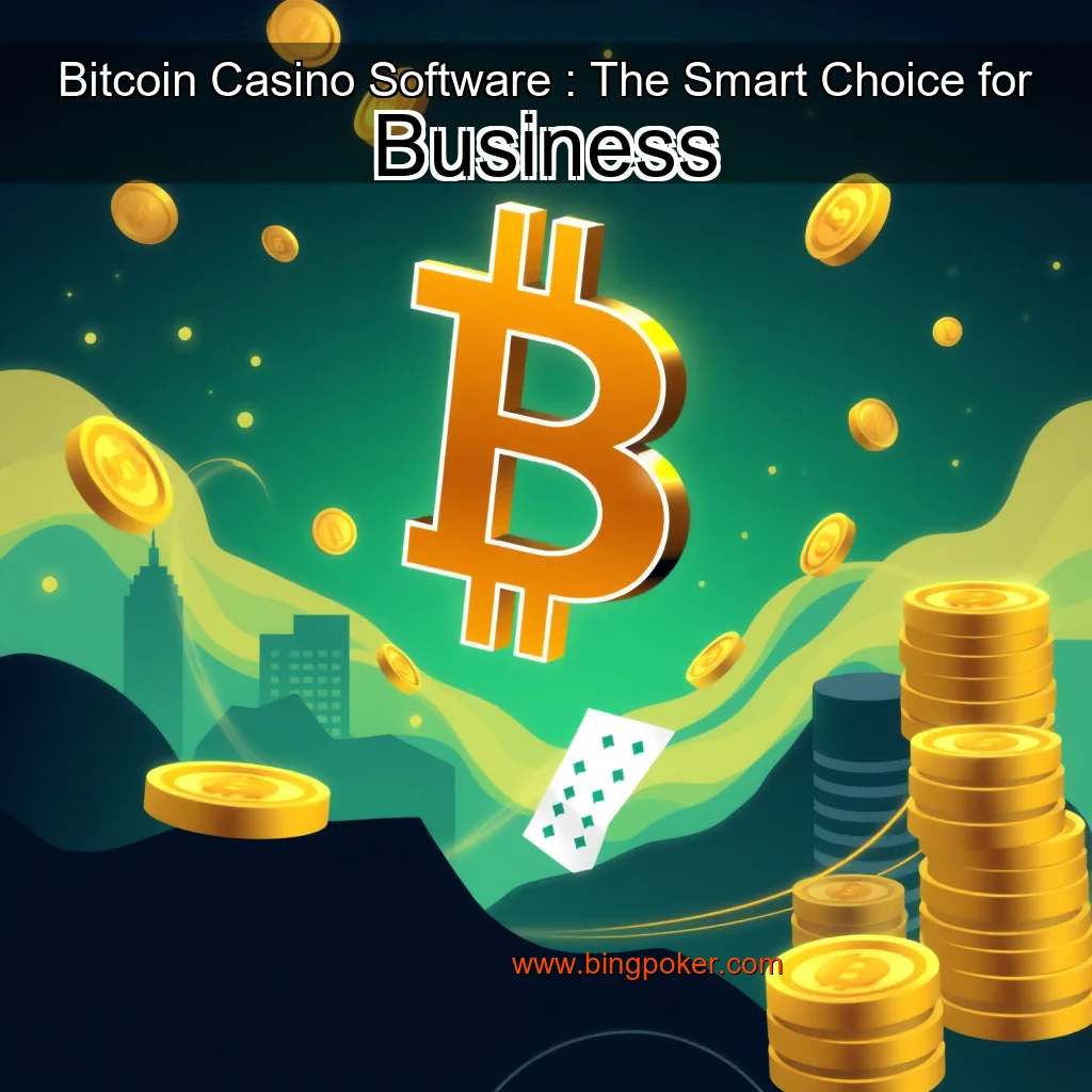 Read more about the article Bitcoin Casino Software : The Smart Choice for Business