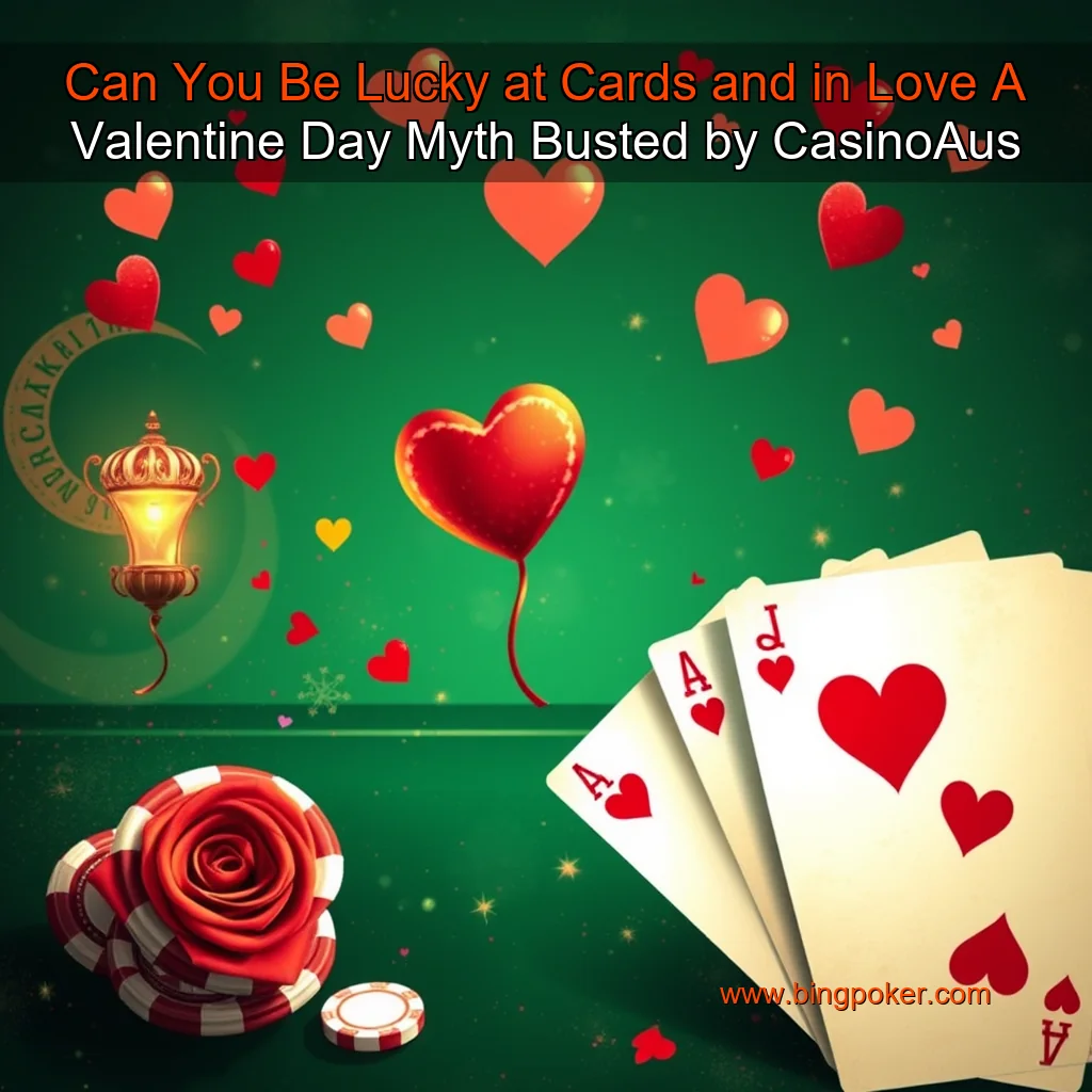 You are currently viewing Can You Be Lucky at Cards and in Love  A Valentine Day Myth Busted by CasinoAus