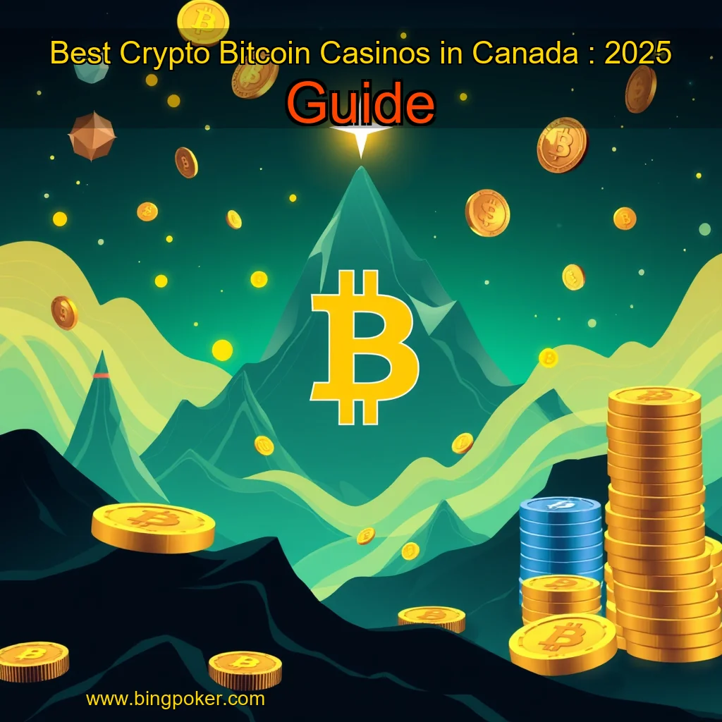 You are currently viewing Best Crypto  Bitcoin Casinos in Canada : 2025 Guide