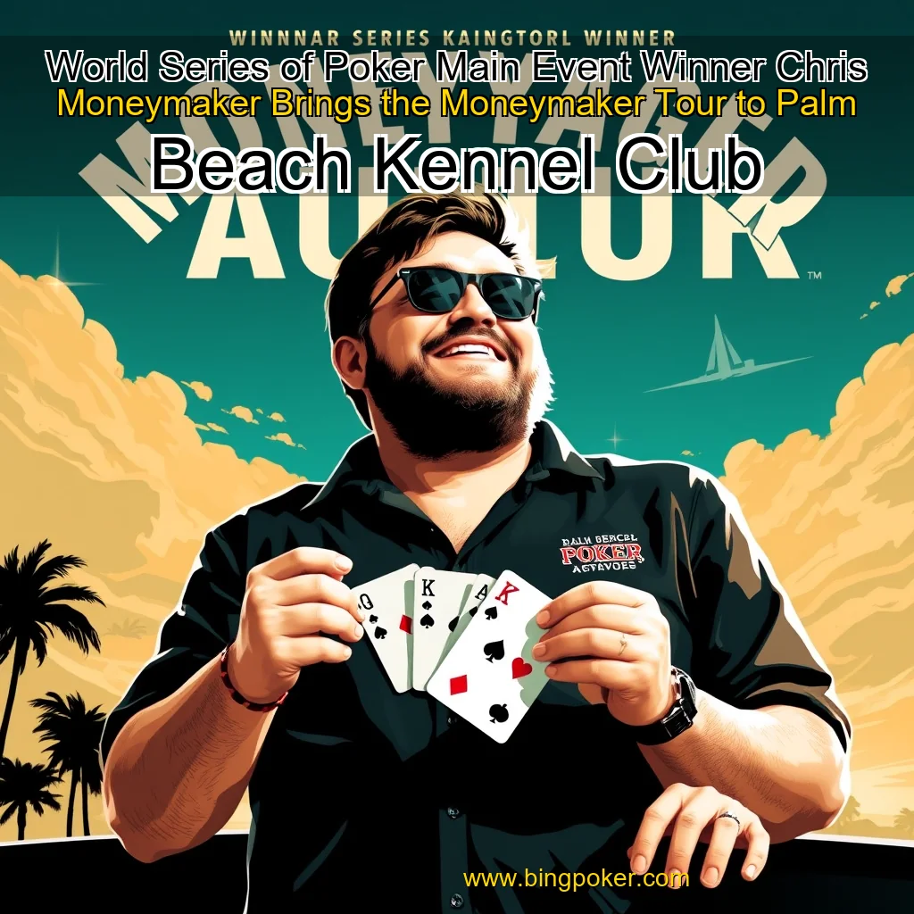 Read more about the article World Series of Poker Main Event Winner Chris Moneymaker Brings the Moneymaker Tour to Palm Beach Kennel Club