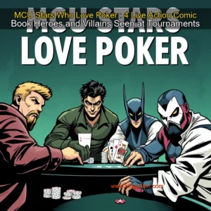 Read more about the article MCU Stars Who Love Poker : 4 Live Action Comic Book Heroes and Villains Seen at Tournaments