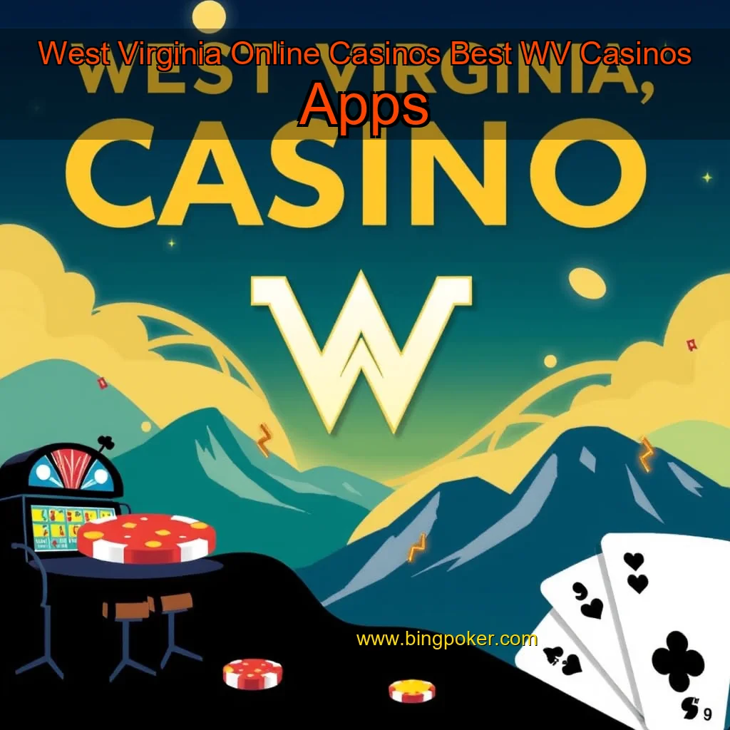 You are currently viewing West Virginia Online Casinos  Best WV Casinos  Apps