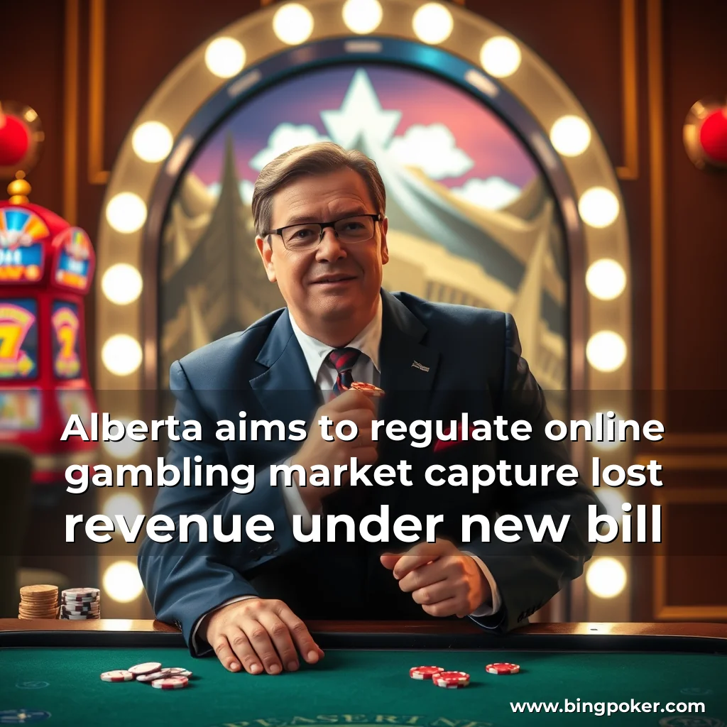 You are currently viewing Alberta aims to regulate online gambling market  capture lost revenue under new bill