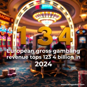 Read more about the article European gross gambling revenue tops 123  billion in 2024