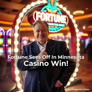 Read more about the article Fortune Sees Off In Minnesota Casino Win!