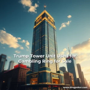 Read more about the article Trump Tower Unit Used for Gambling Ring for Sale
