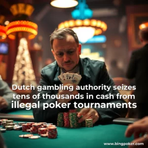 Read more about the article Dutch gambling authority seizes tens of thousands in cash from illegal poker tournaments