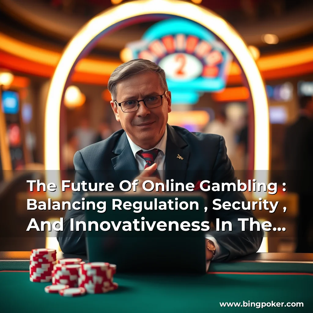 You are currently viewing The Future Of Online Gambling : Balancing Regulation , Security , And Innovativeness In The Digital Age!