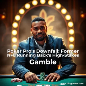 Read more about the article Poker Pro’s Downfall: Former NFL Running Back’s High-Stakes Gamble