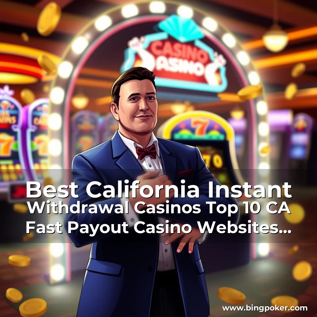 You are currently viewing Best California Instant Withdrawal Casinos  Top 10 CA Fast Payout Casino Websites  2025