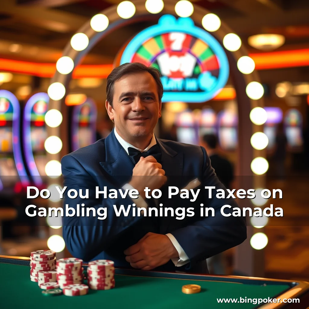 Read more about the article Do You Have to Pay Taxes on Gambling Winnings in Canada