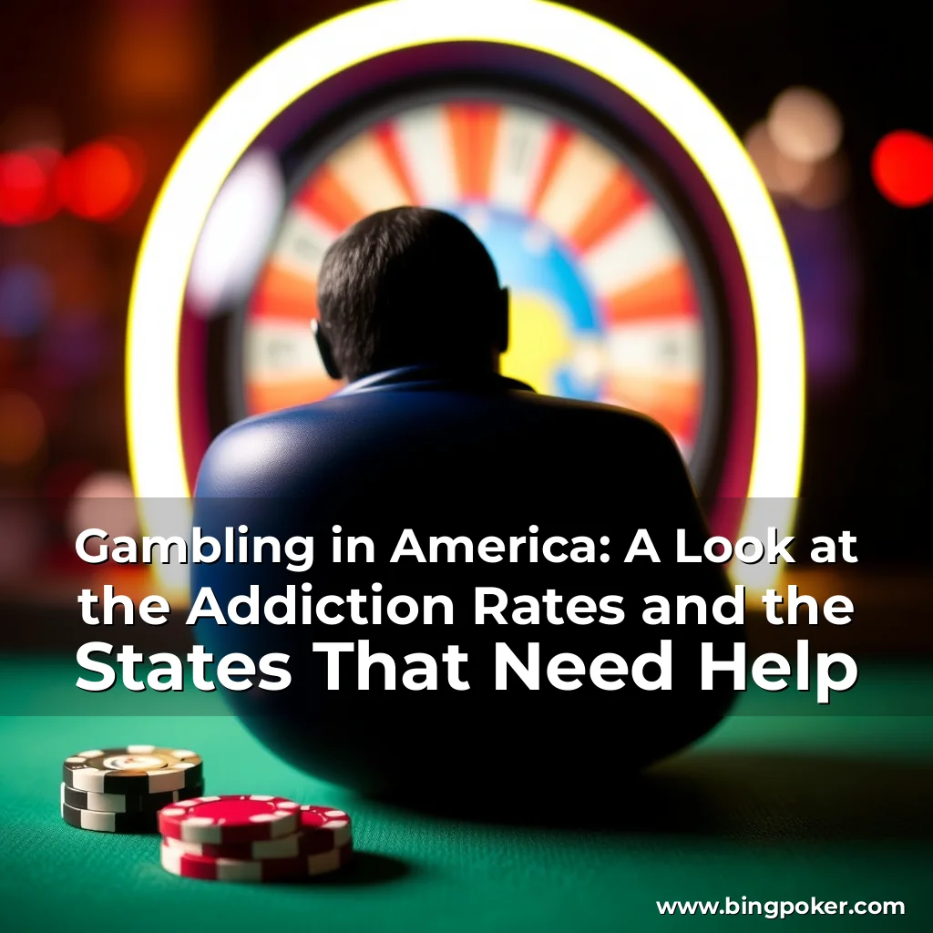 You are currently viewing Gambling in America: A Look at the Addiction Rates and the States That Need Help