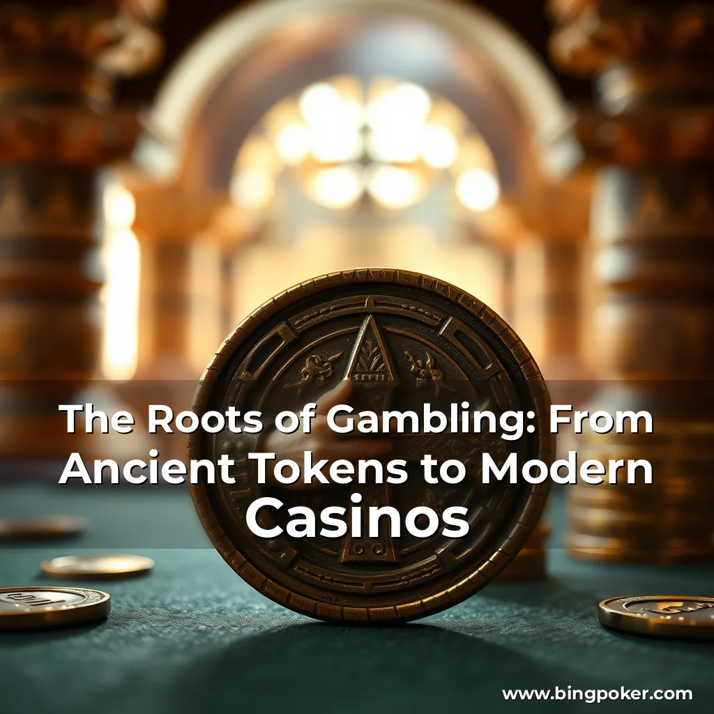 You are currently viewing The Roots of Gambling: From Ancient Tokens to Modern Casinos