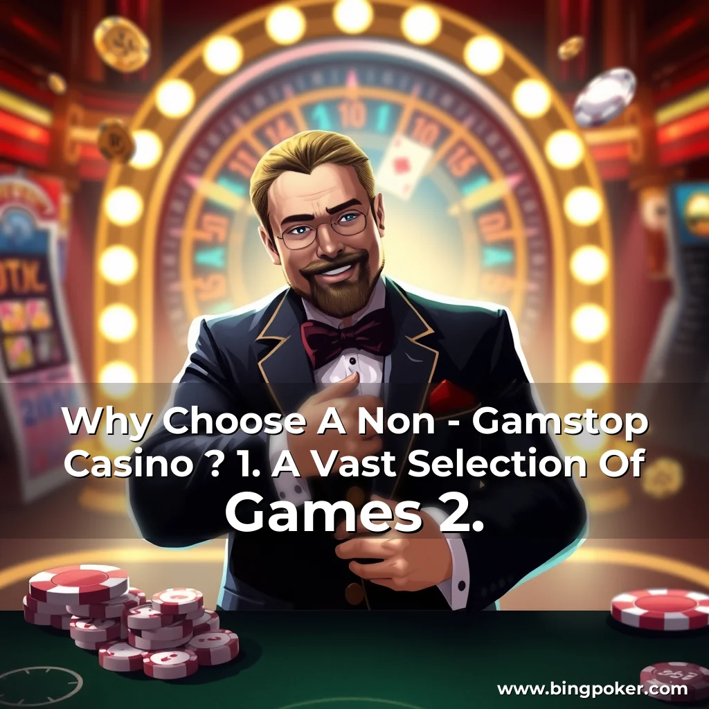 You are currently viewing Why Choose A Non – Gamstop Casino ? 1. A Vast Selection Of Games 2.
