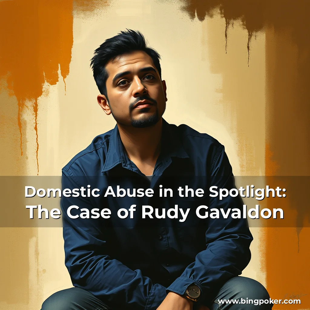You are currently viewing Domestic Abuse in the Spotlight: The Case of Rudy Gavaldon