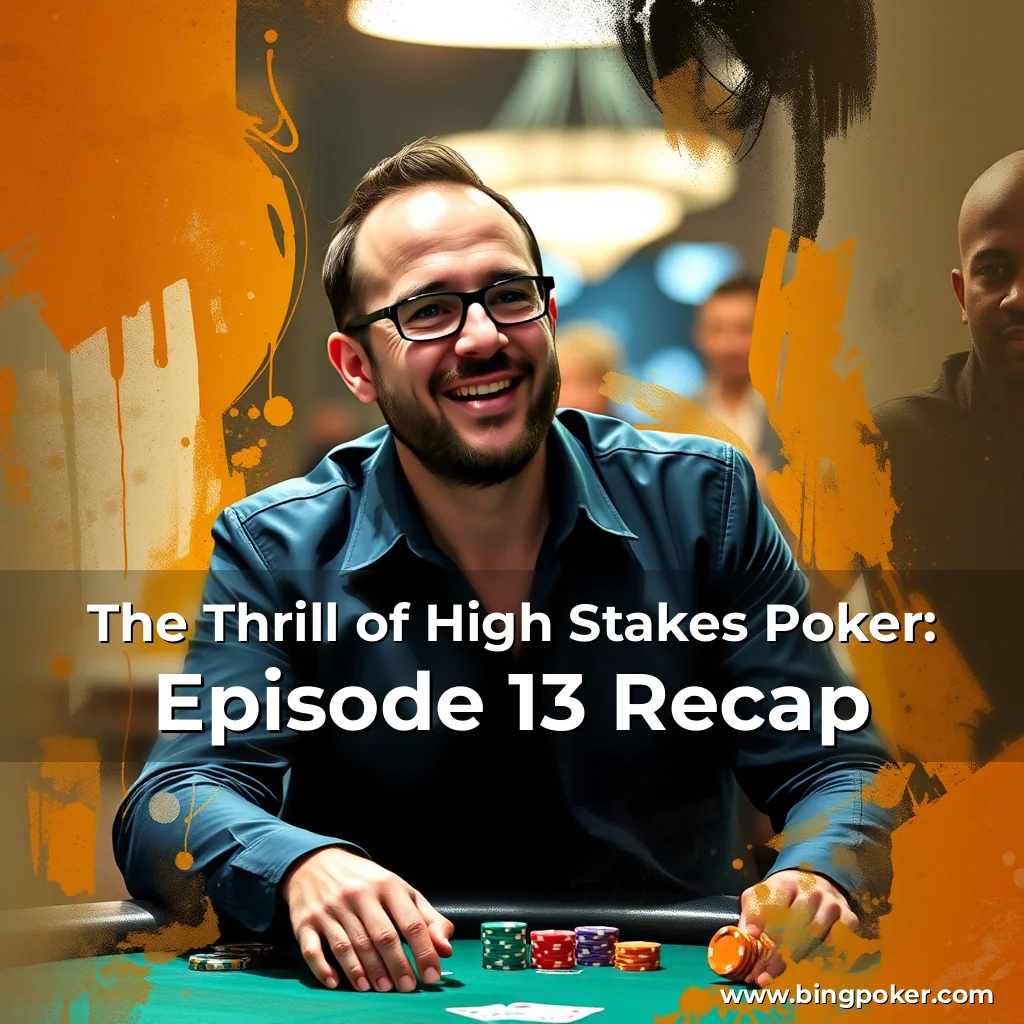 You are currently viewing The Thrill of High Stakes Poker: Episode 13 Recap