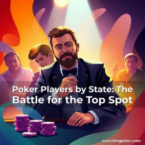 Read more about the article Poker Players by State: The Battle for the Top Spot