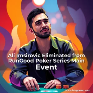 Read more about the article Ali Imsirovic Eliminated from RunGood Poker Series Main Event