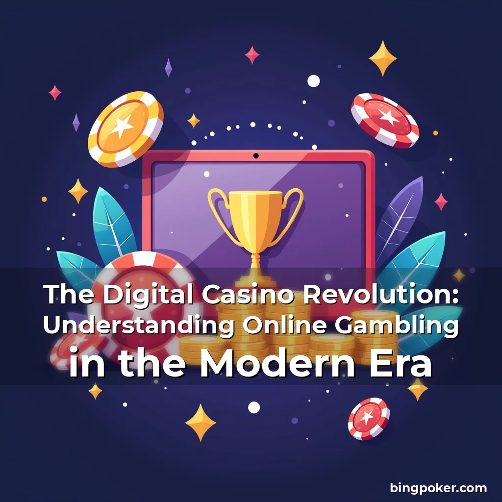 Read more about the article The Digital Casino Revolution: Understanding Online Gambling in the Modern Era