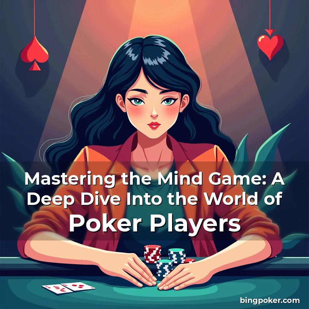 Read more about the article Mastering the Mind Game: A Deep Dive Into the World of Poker Players