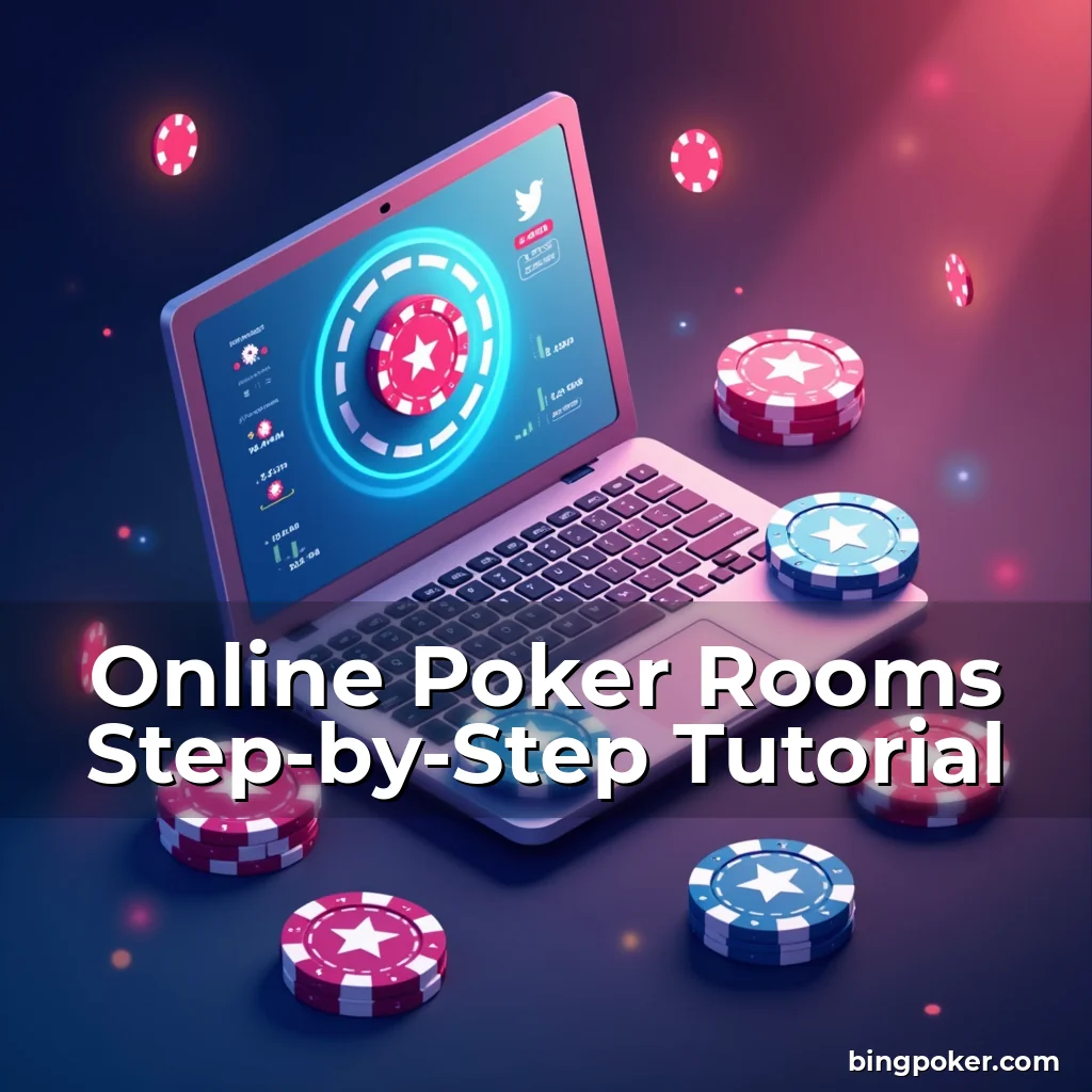 Artistic representation for Online Poker Rooms Step-by-Step Tutorial