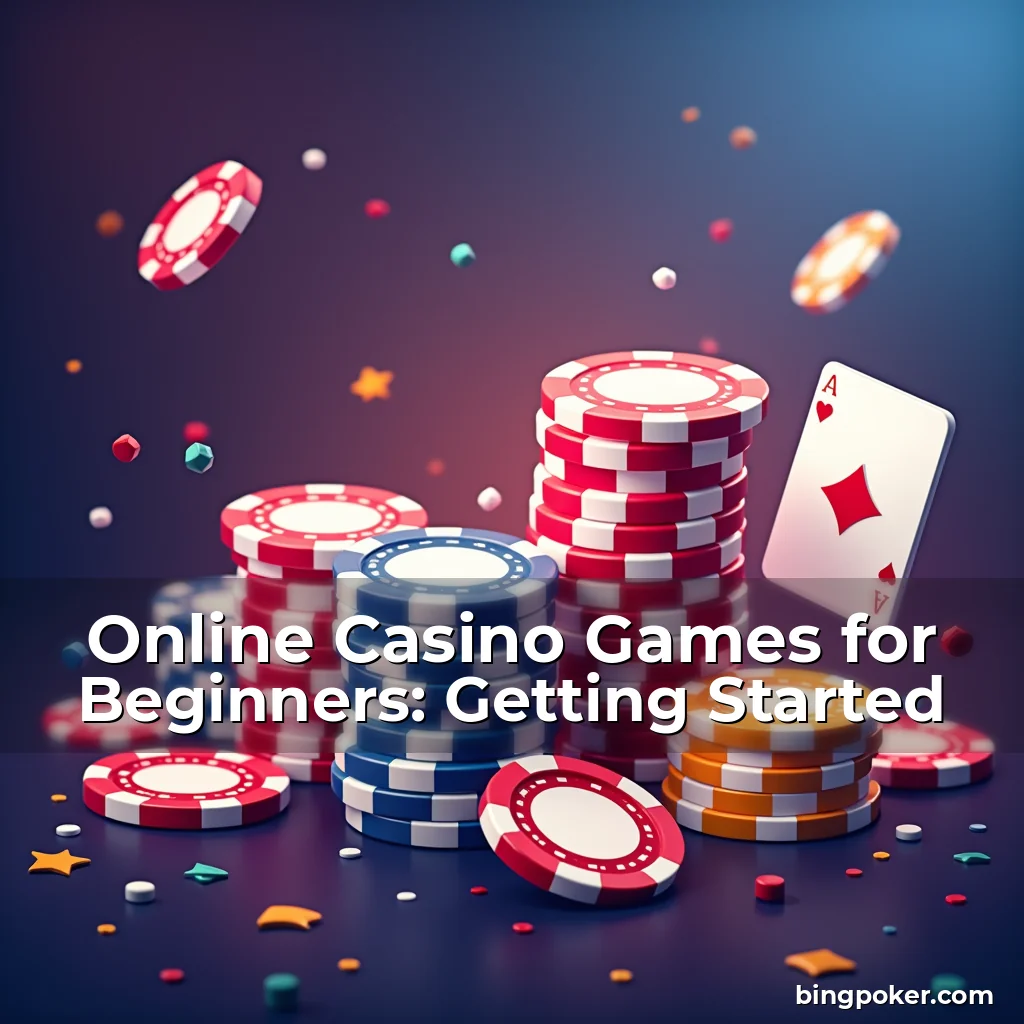Read more about the article Online Casino Games for Beginners: Getting Started