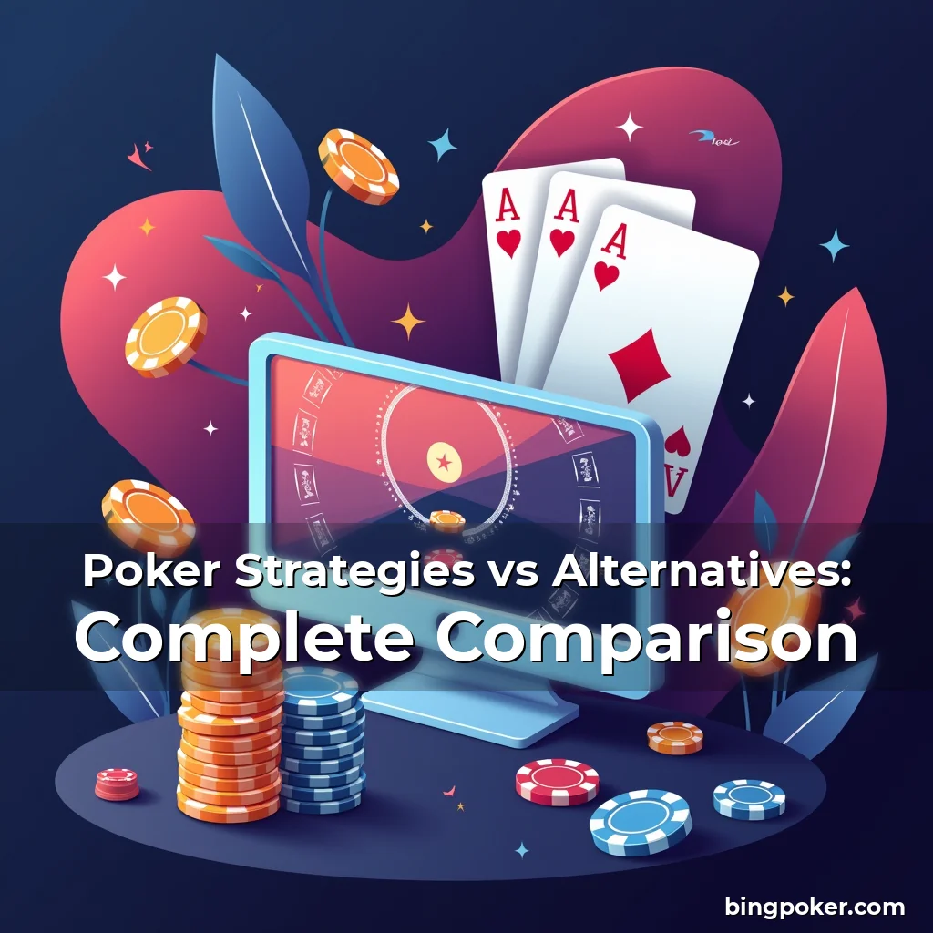 Read more about the article Poker Strategies vs Alternatives: Complete Comparison