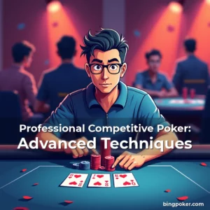 Artistic representation for Professional Competitive Poker: Advanced Techniques