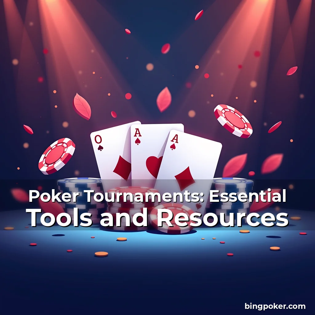 Read more about the article Poker Tournaments: Essential Tools and Resources