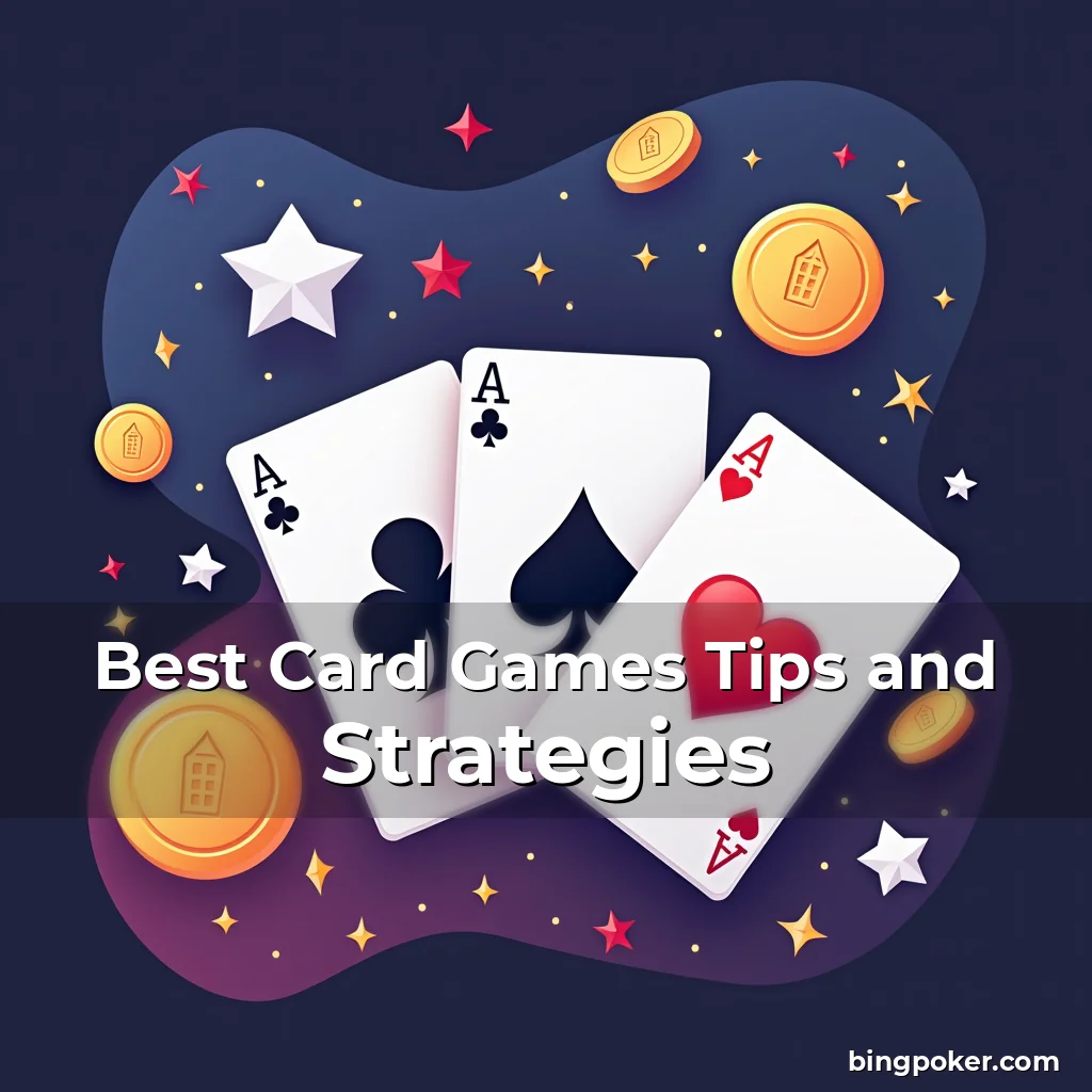Read more about the article Best Card Games Tips and Strategies