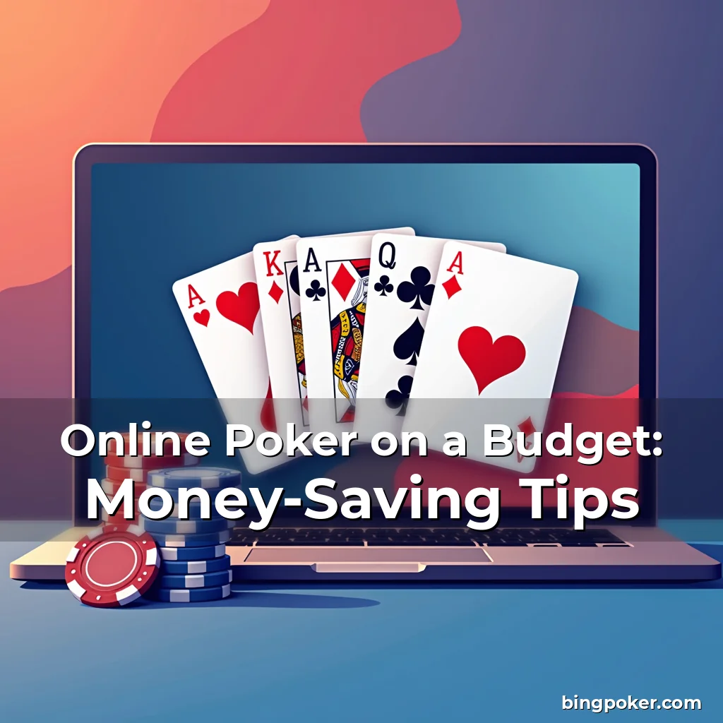 Read more about the article Online Poker on a Budget: Money-Saving Tips