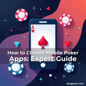 Artistic representation for How to Choose Mobile Poker Apps: Expert Guide