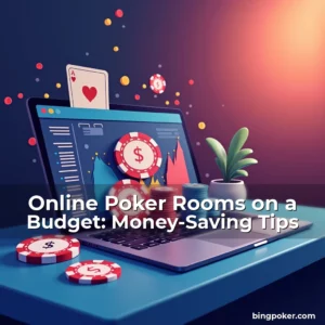 Artistic representation for Online Poker Rooms on a Budget: Money-Saving Tips