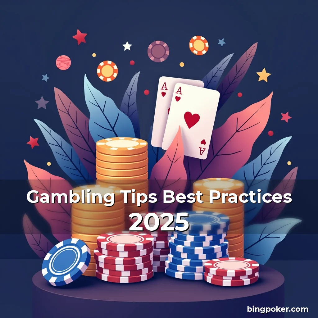 Artistic representation for Gambling Tips Best Practices 2025