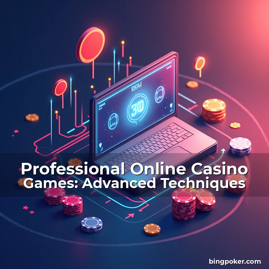 Read more about the article Professional Online Casino Games: Advanced Techniques
